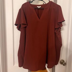 Maurice’s brand maroon blouse